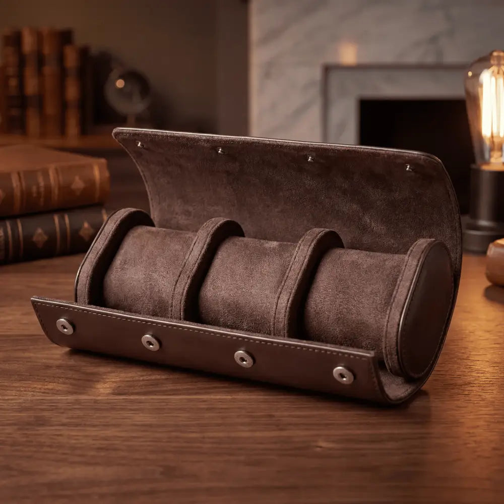 Travel Watch Case - Matte Black Series 3