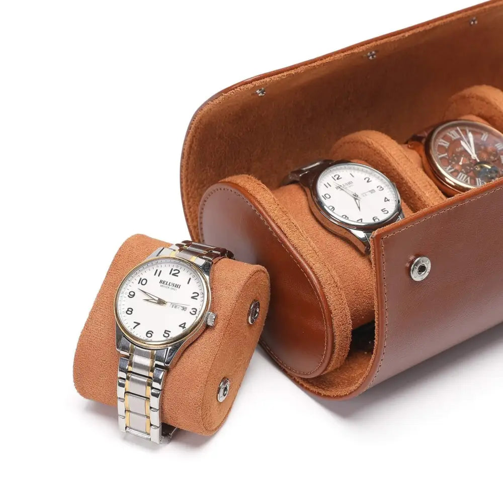 Travel Watch Case - Matte Black Series 3