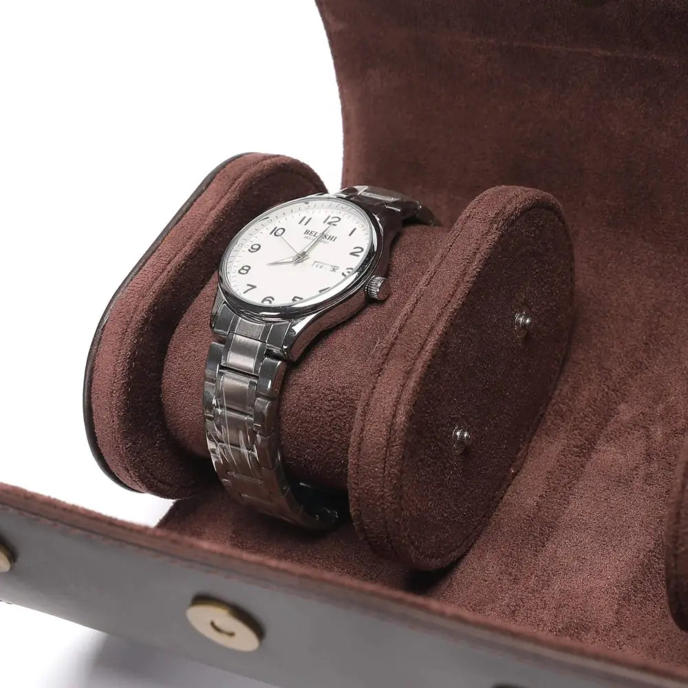 Travel Watch Case - Matte Black Series 3