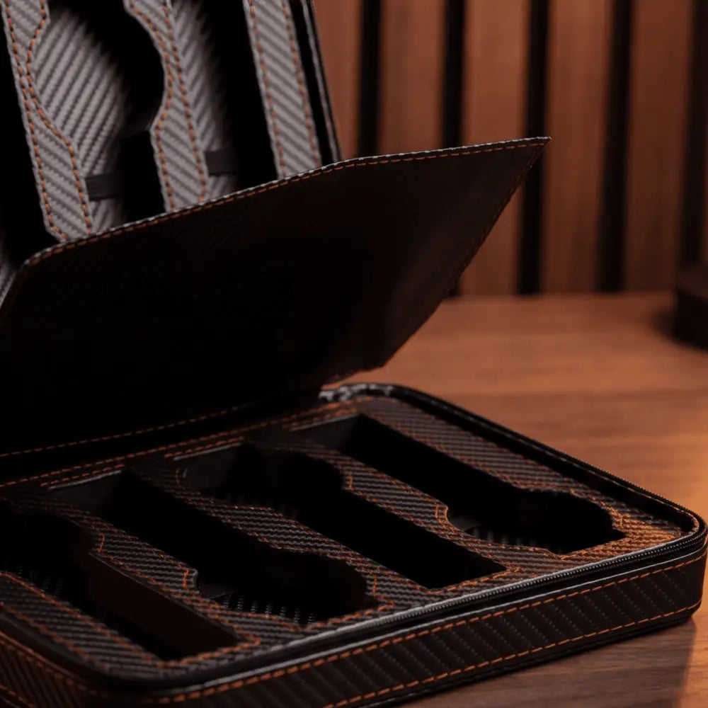 Travel Watch Case - Deep Black Series 8