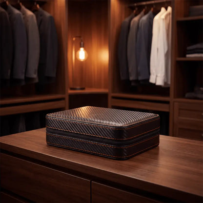 Travel Watch Case - Deep Black Series 8