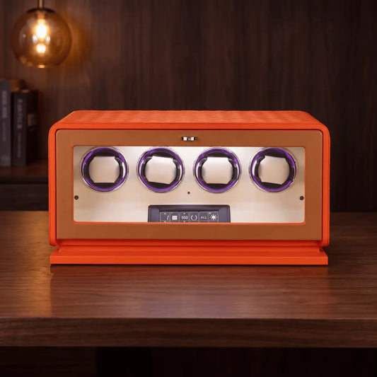 Watch Winder - Royal Amber Series 4