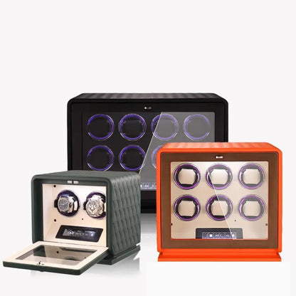 Watch Winder - Royal Amber Series 6