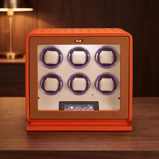 Watch Winder - Royal Amber Series 6