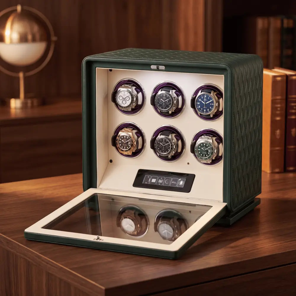 Watch Winder - Royal Amber Series 6