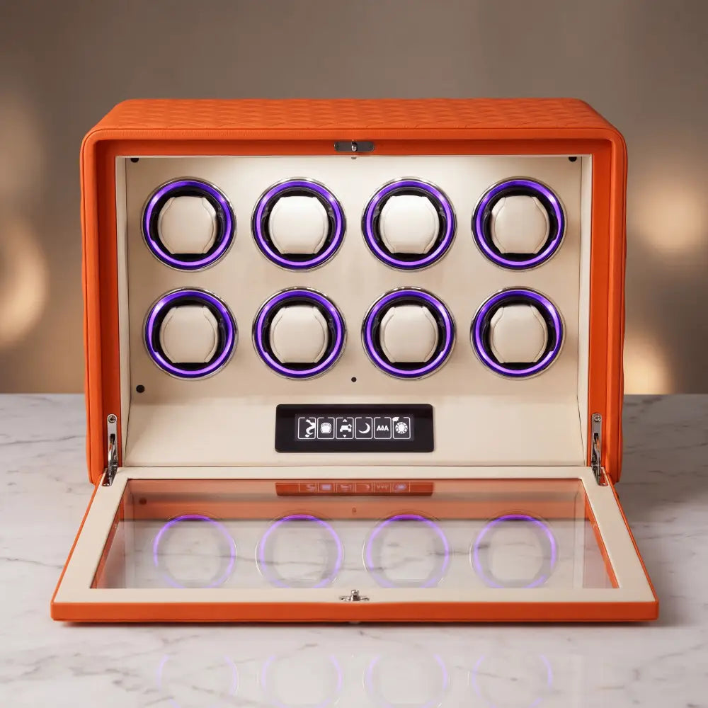 Watch Winder - Royal Amber Series 8