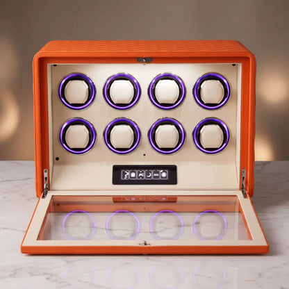 Watch Winder - Royal Amber Series 8