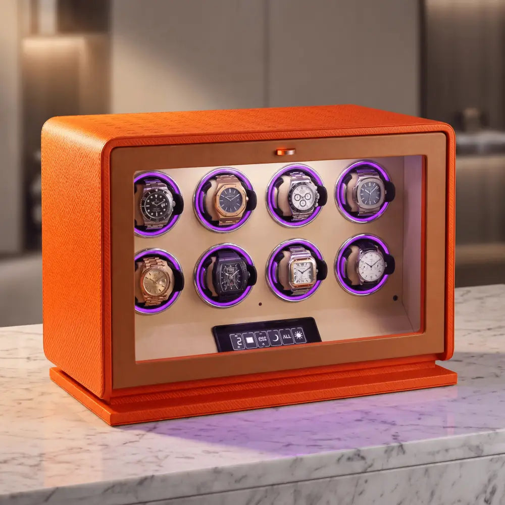 Watch Winder - Royal Amber Series 8