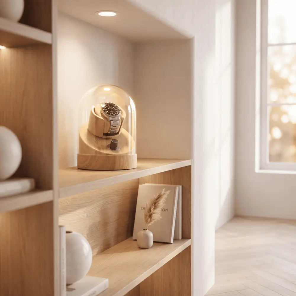 Watch Winder - Crystal Wood