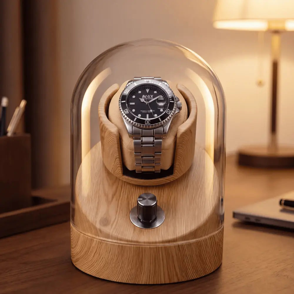 Watch Winder - Crystal Wood