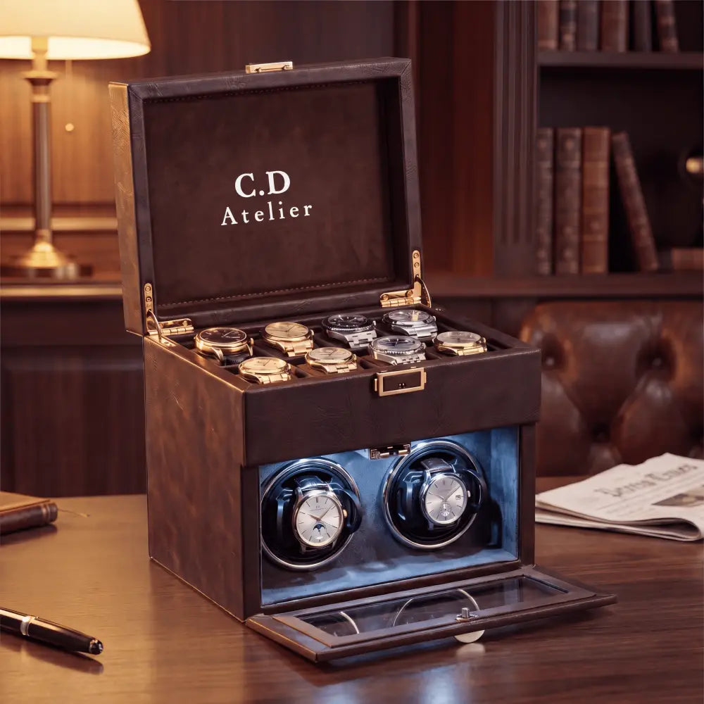 Watch Winder - Le Tanneur Case - le-tanneur