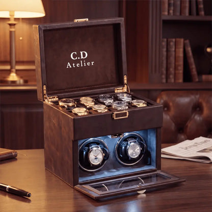 Watch Winder - Le Tanneur Case - le-tanneur