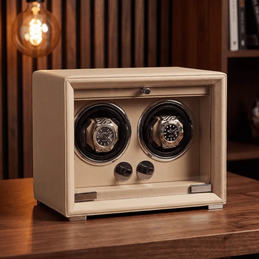Watch Winder - Cream Series 2 - Cream