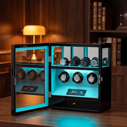 Watch Winder - Crimson Prestige Series 3