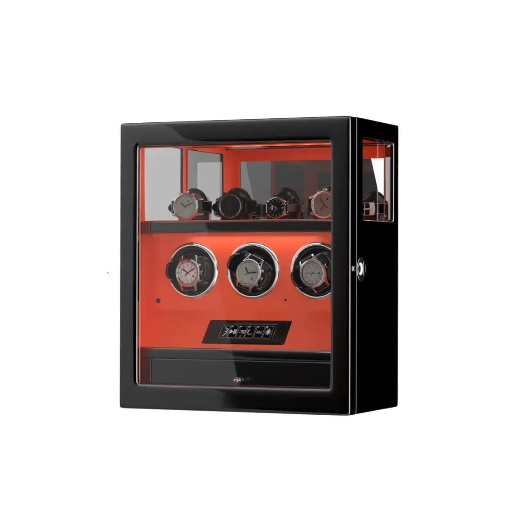 Watch Winder - Crimson Prestige Series 3