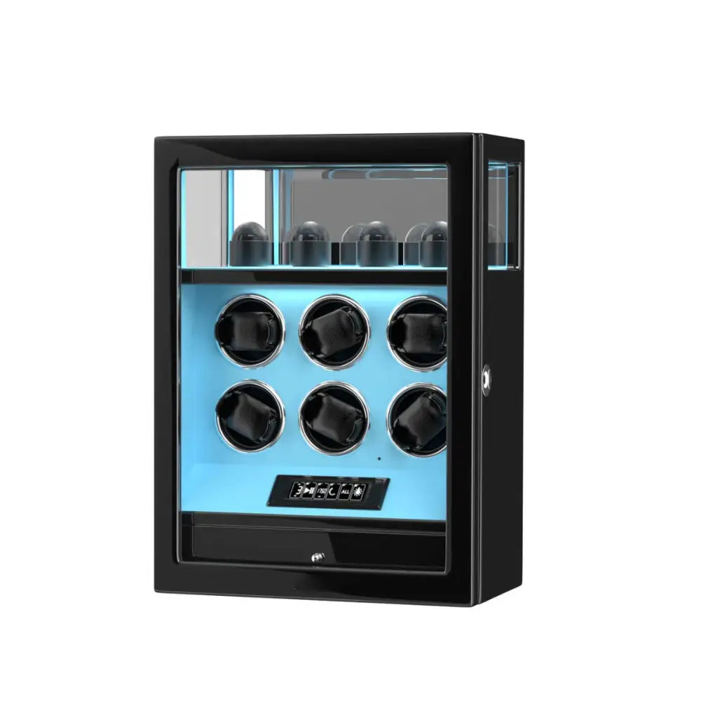 Watch Winder - Crimson Prestige Series 6