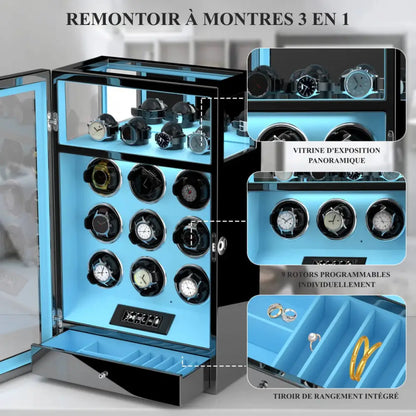 Watch Winder - Crimson Prestige Series 9