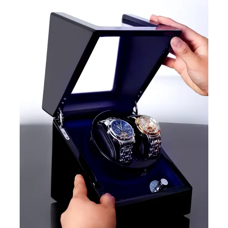 Watch Winder - Blue Elegance