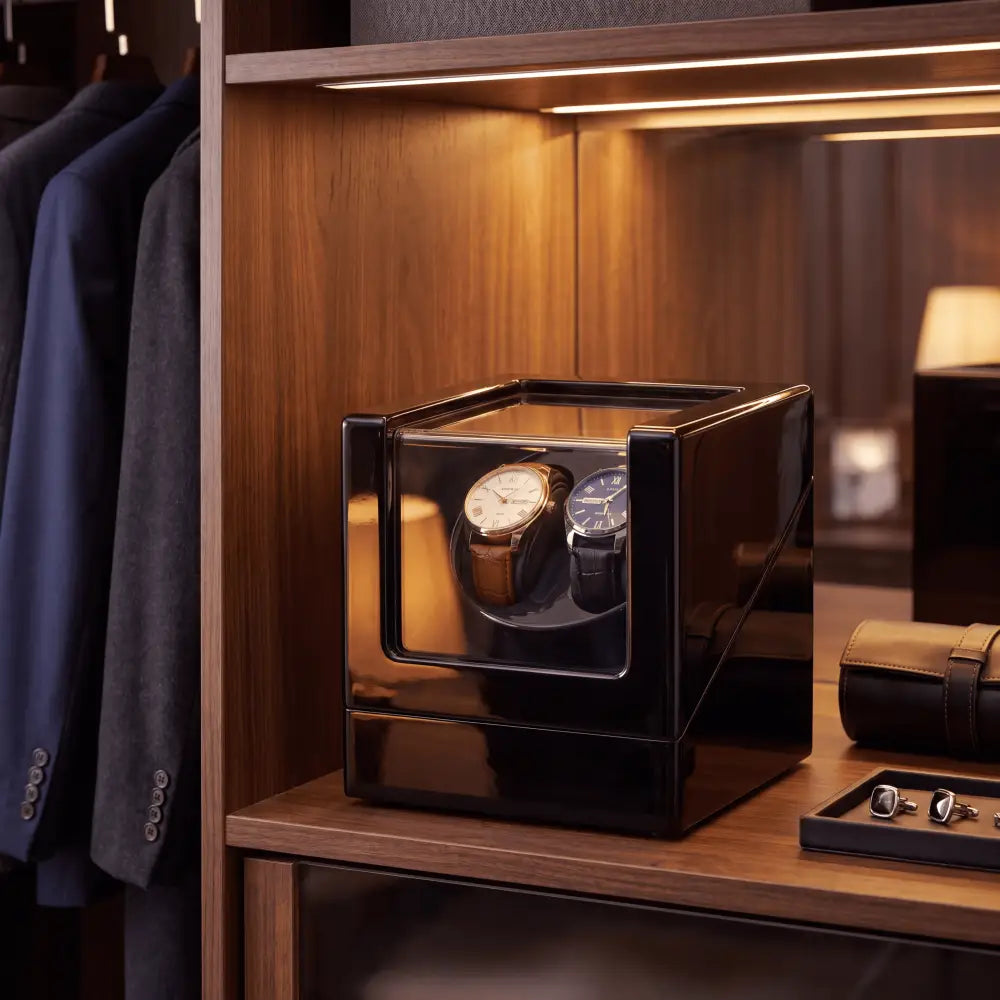 Watch Winder - Blue Elegance