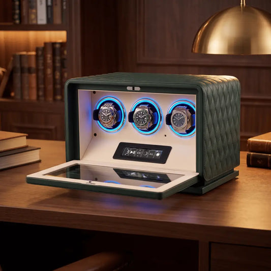 Watch Winder - Emerald Series 3 - vert
