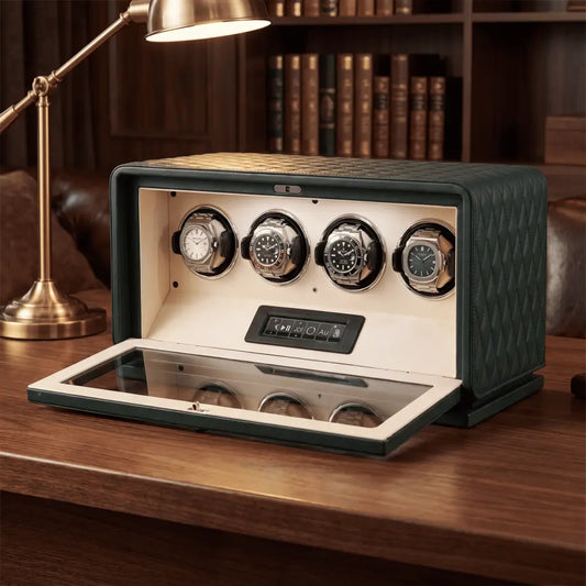 Watch Winder - Emerald Series 4 - vert