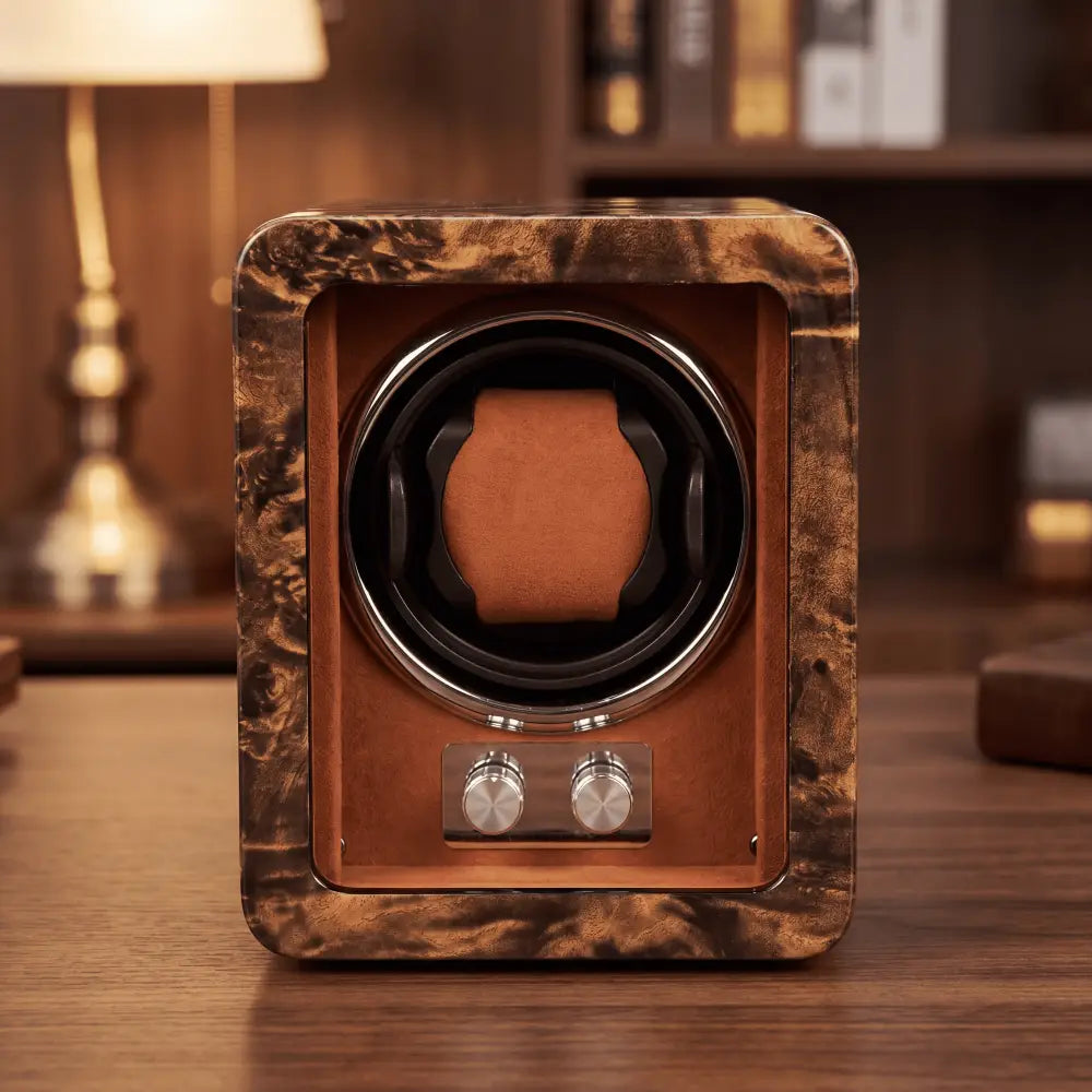 Watch Winder - Timeless Essence Orange