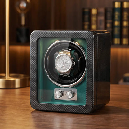 Watch Winder - Timeless Essence Green