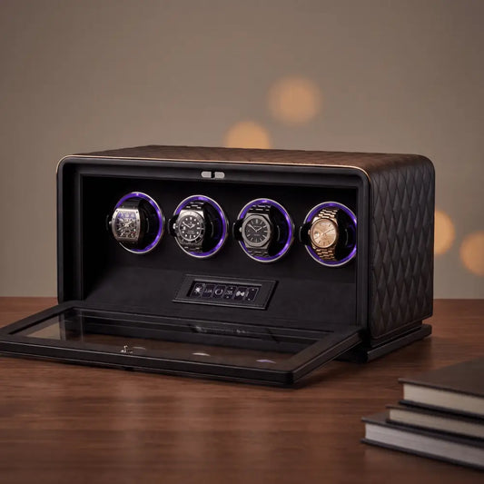 Watch Winder - Grand Prix Series 4 - schwarz