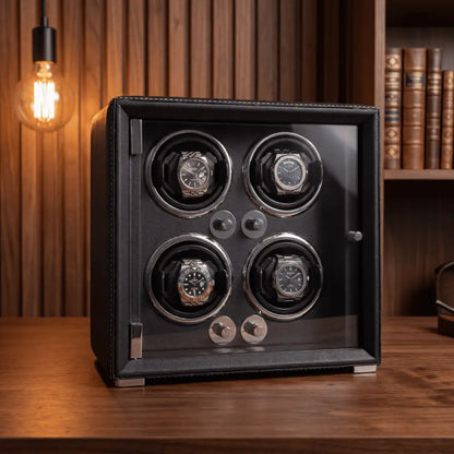 Watch Winder - Midnight Black Series 4 - Néron Hélène
