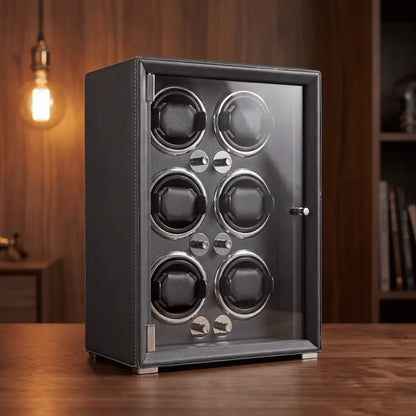 Watch Winder - Midnight Black Series 6