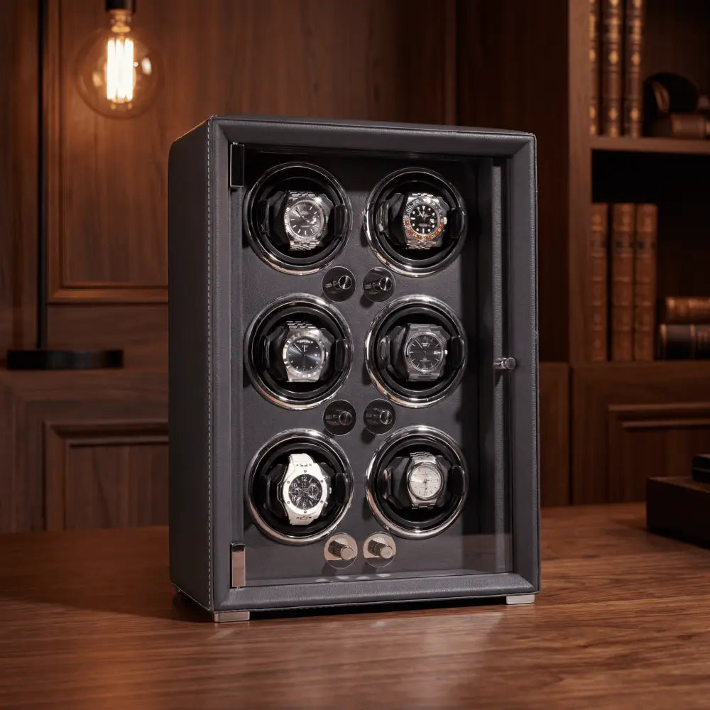 Watch Winder - Midnight Black Series 6 - Néron Hélène