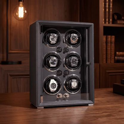 Watch Winder - Midnight Black Series 6 - Néron Hélène