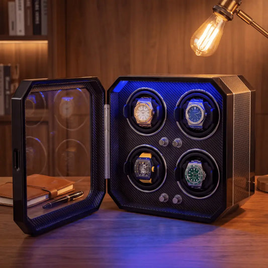 Watch Winder - Rbyenou Series 4 - schwarz
