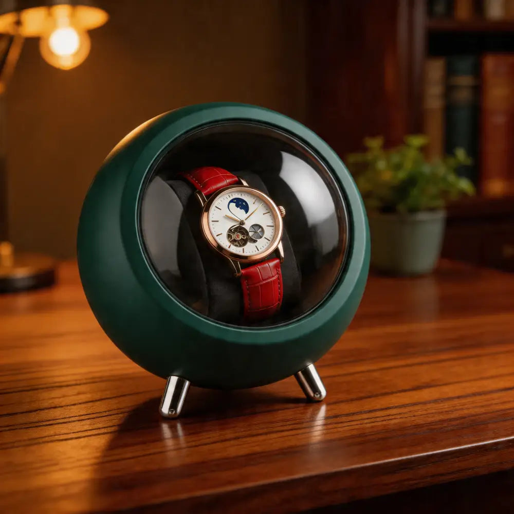 Watch Winder - Cosmic Sphere - beige
